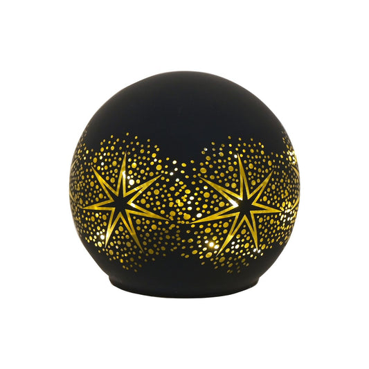 Christmas Celestial Globe LED Light  A celestial globe LED light by THE SEASONAL GIFT CO®.  This glistening globe light will help to create a magical Winter Wonderland at home this festive period.