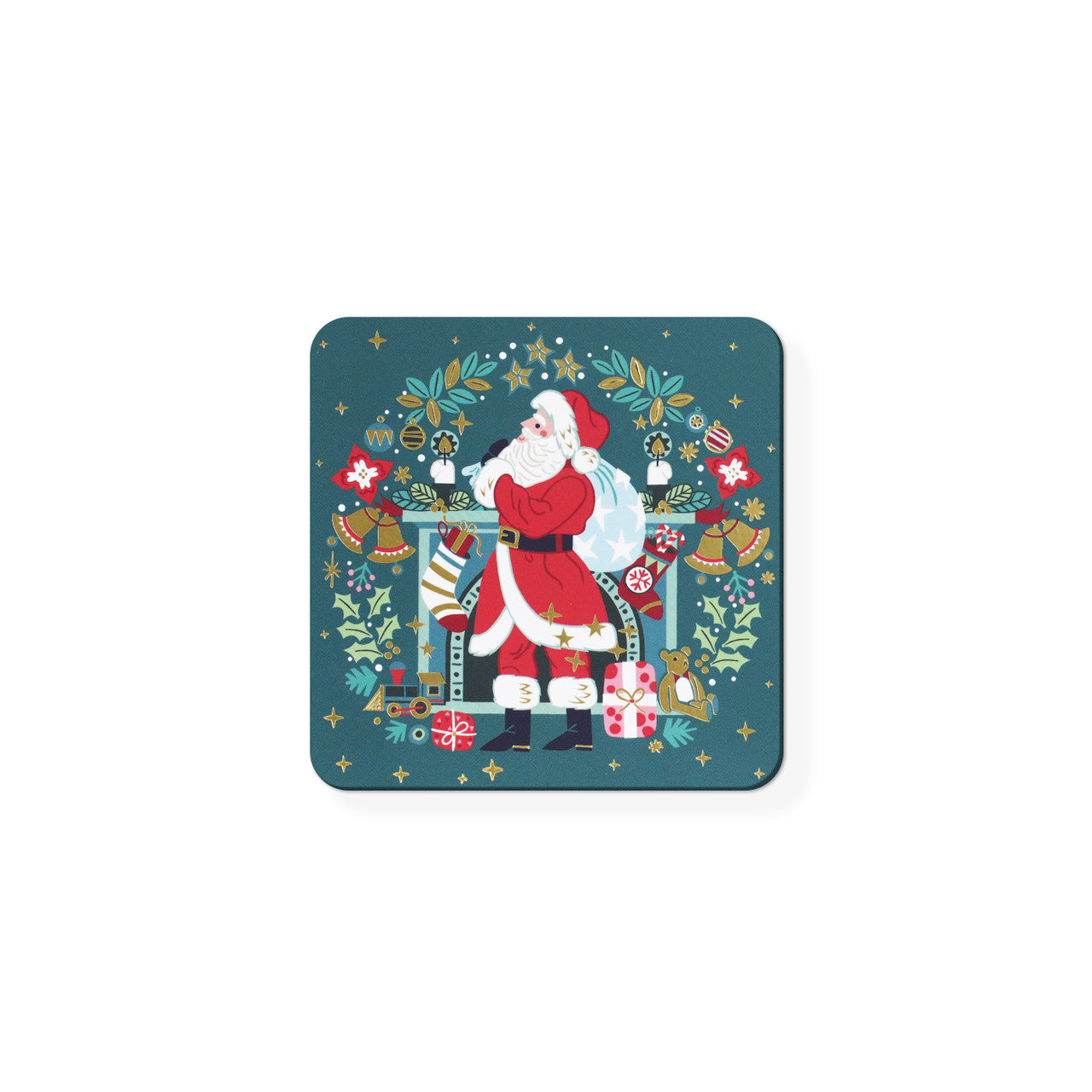 Tipperary Crystal Christmas Coasters Set of 6  Christmas Coasters - NEW 2022  We just Love Christmas! The festive season, the giving of gifts, creating memories and being together with family and loved ones. Have lots of fun with our lovingly designed and created Christmas decorations, each one has a magic sparkle of elf dust!