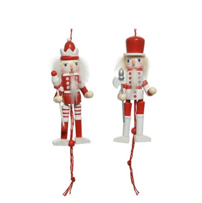 Kaemingk Christmas Nutcracker Hanging Ornament - Red  Kaemingk surprises Christmas lovers all over the world with thousands of new innovative items each year. They specialises in beautifully detailed Christmas Ornaments and holiday seasonal decor. The catchy collections are contemporary, attractive and of high quality.