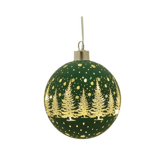 Winter Wilds Medium LED Hanging Glass Light Christmas Decoration  A Winter Wilds LED hanging glass light decoration.  This illuminating decoration is a delightful twist on the traditional this Christmas.