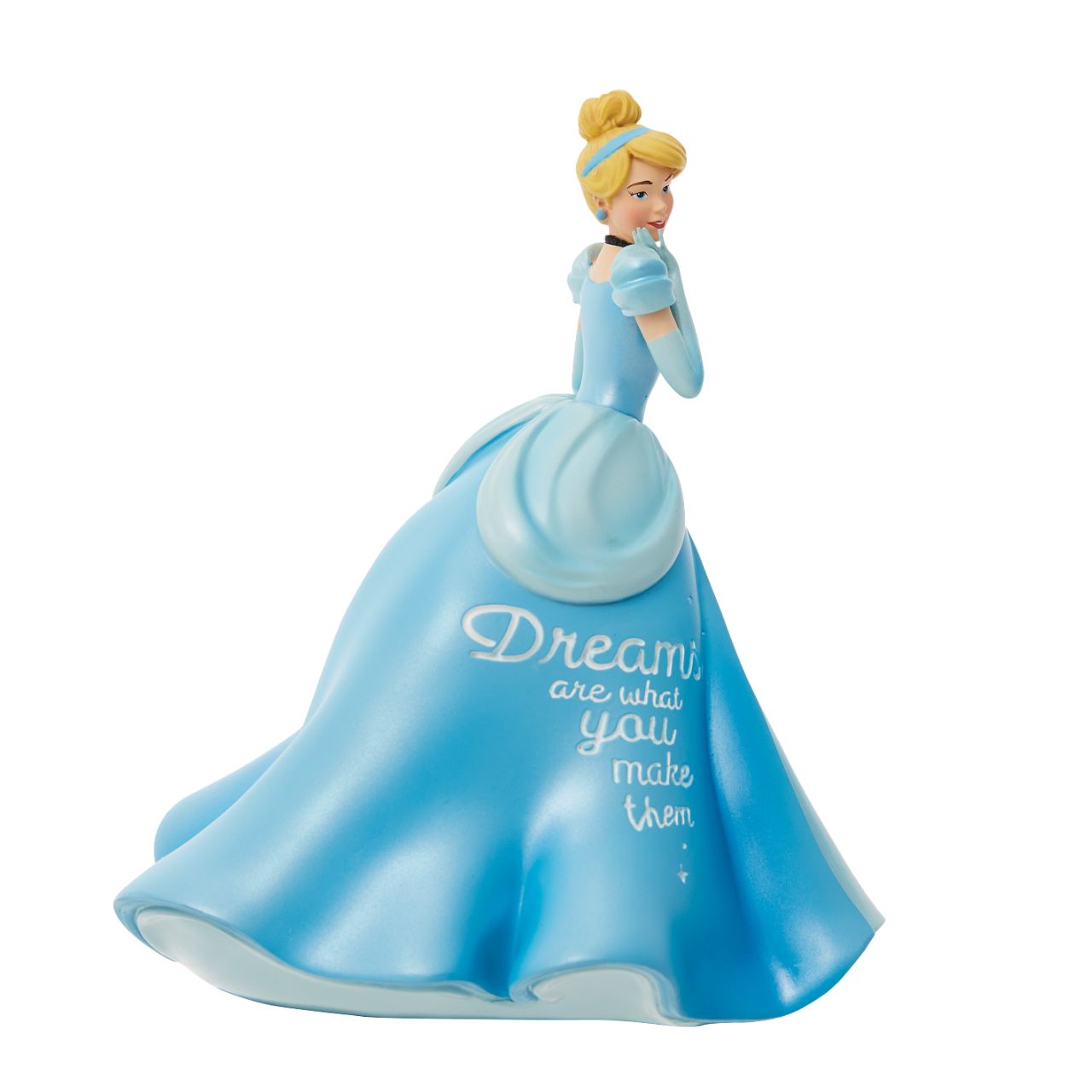 Disney Cinderella Princess Expression Figurine  Cinderella Princess Expression Figurine. Each piece is hand painted and slight colour variations are to be expected which makes each piece unique. Supplied in branded gift box. Not a toy or children's product. Intended for adults only.