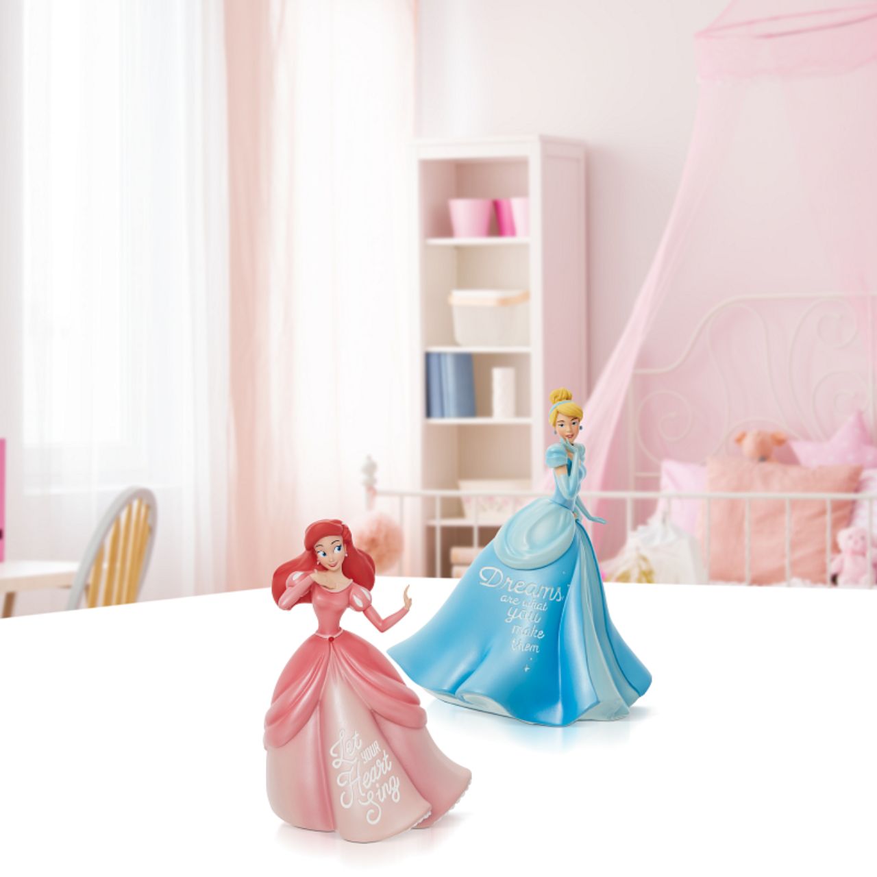 Disney Cinderella Princess Expression Figurine  Cinderella Princess Expression Figurine. Each piece is hand painted and slight colour variations are to be expected which makes each piece unique. Supplied in branded gift box. Not a toy or children's product. Intended for adults only.
