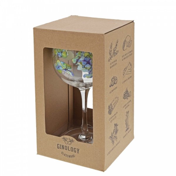 Hydrangea Gin Copa Glass Box