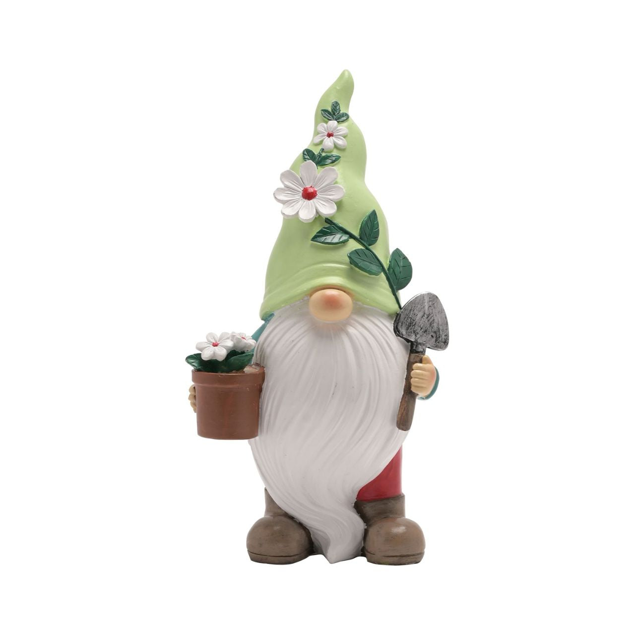 Country Living Flower Gonk With Pot Figurine  A Flower Gonk with Pot figurine by COUNTRY LIVING®.  This fun-filled decoration will raise smiles and add character to gardens.
