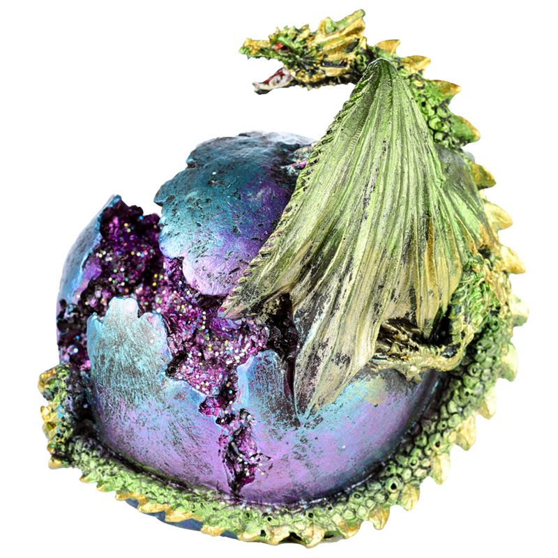 Dark Legends LED Geode Dragon Egg - Green