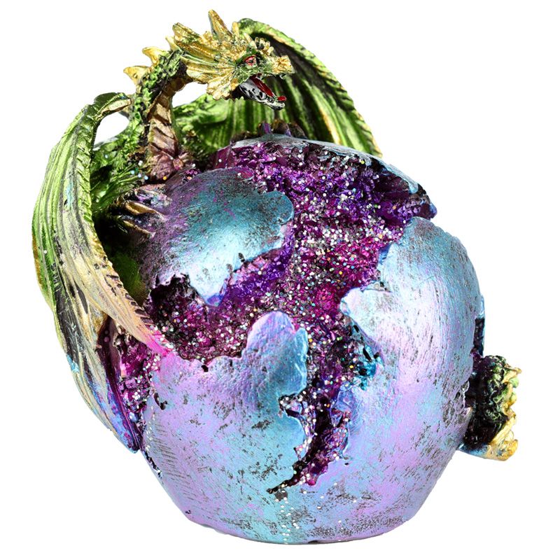 Dark Legends LED Geode Dragon Egg - Green