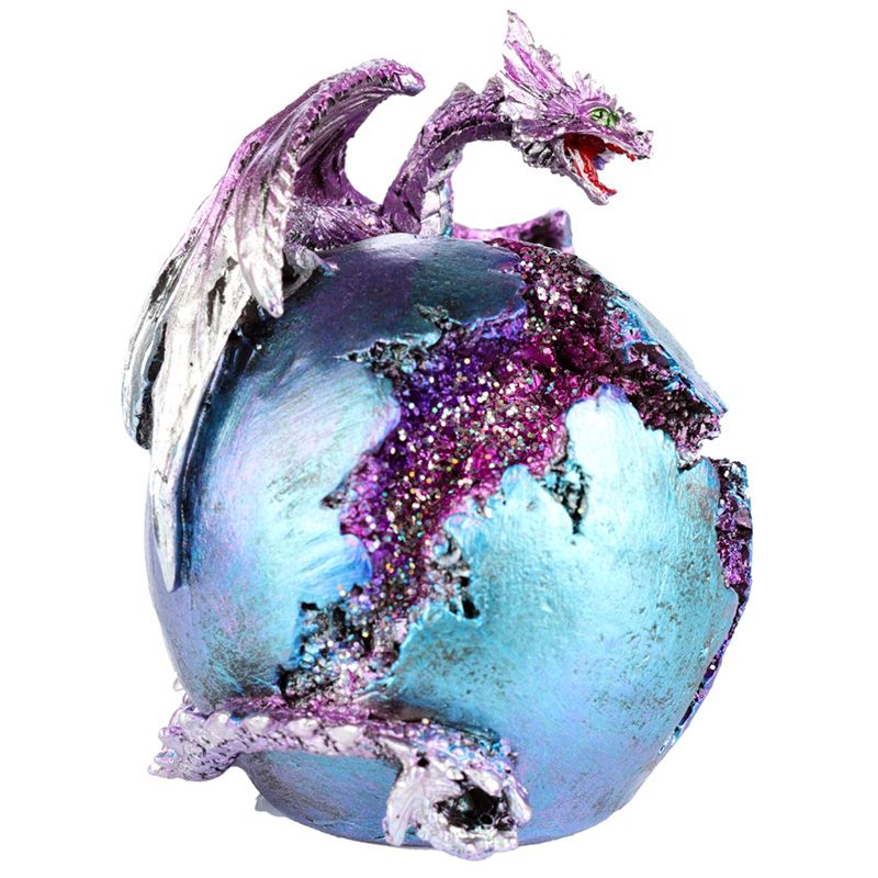 Dark Legends LED Geode Dragon Egg - Purple