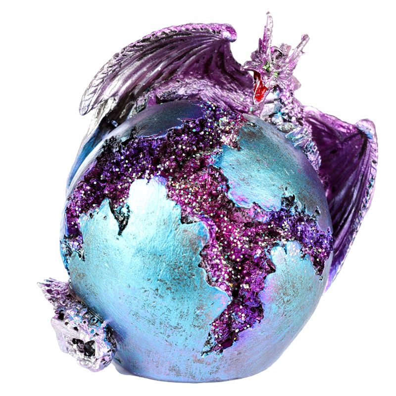 Dark Legends LED Geode Dragon Egg - Purple