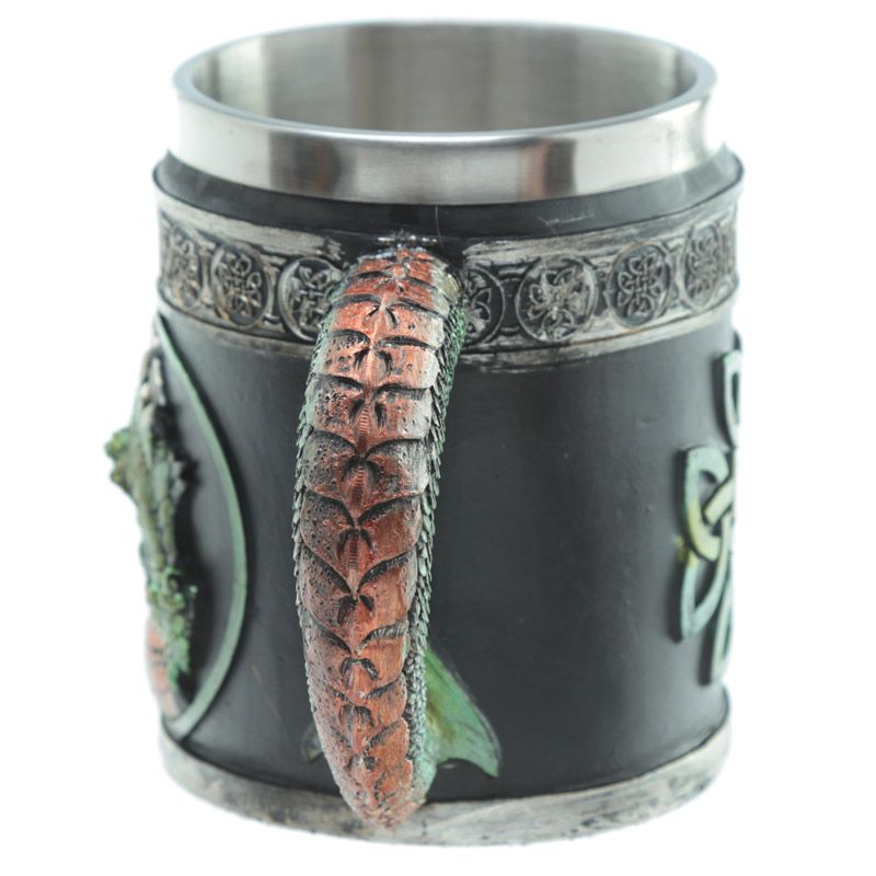 Decorative Dark Legends Dragon Tankard - Green