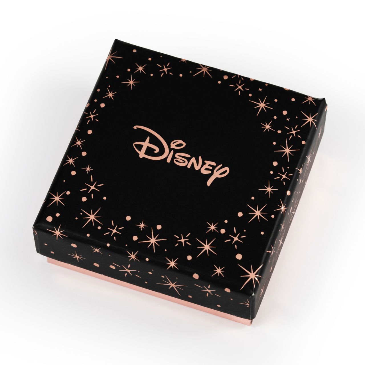 Disney Beauty & The Beast Sterling Silver & Rose Gold Plated Earrings & Pendant Set