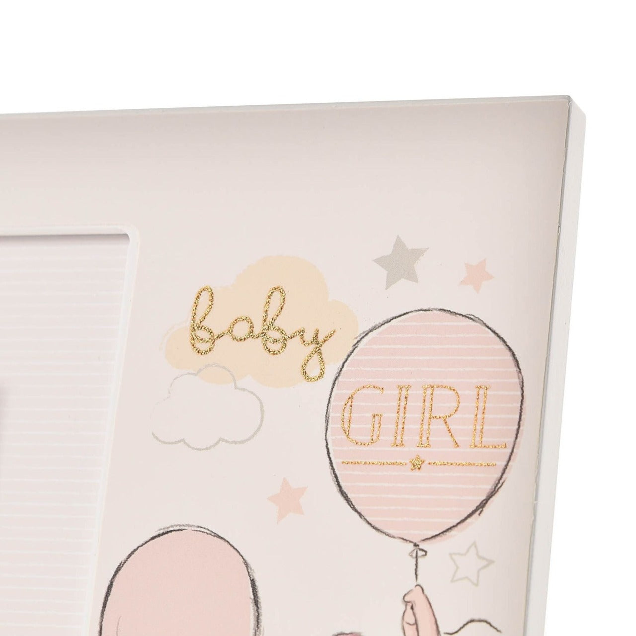 Disney Magical Beginnings Frame Pooh Baby Girl  Add a touch of Disney magic to their everyday with a wonderful Baby Girl frame from the Magical Beginnings Collection from Classic Disney.
