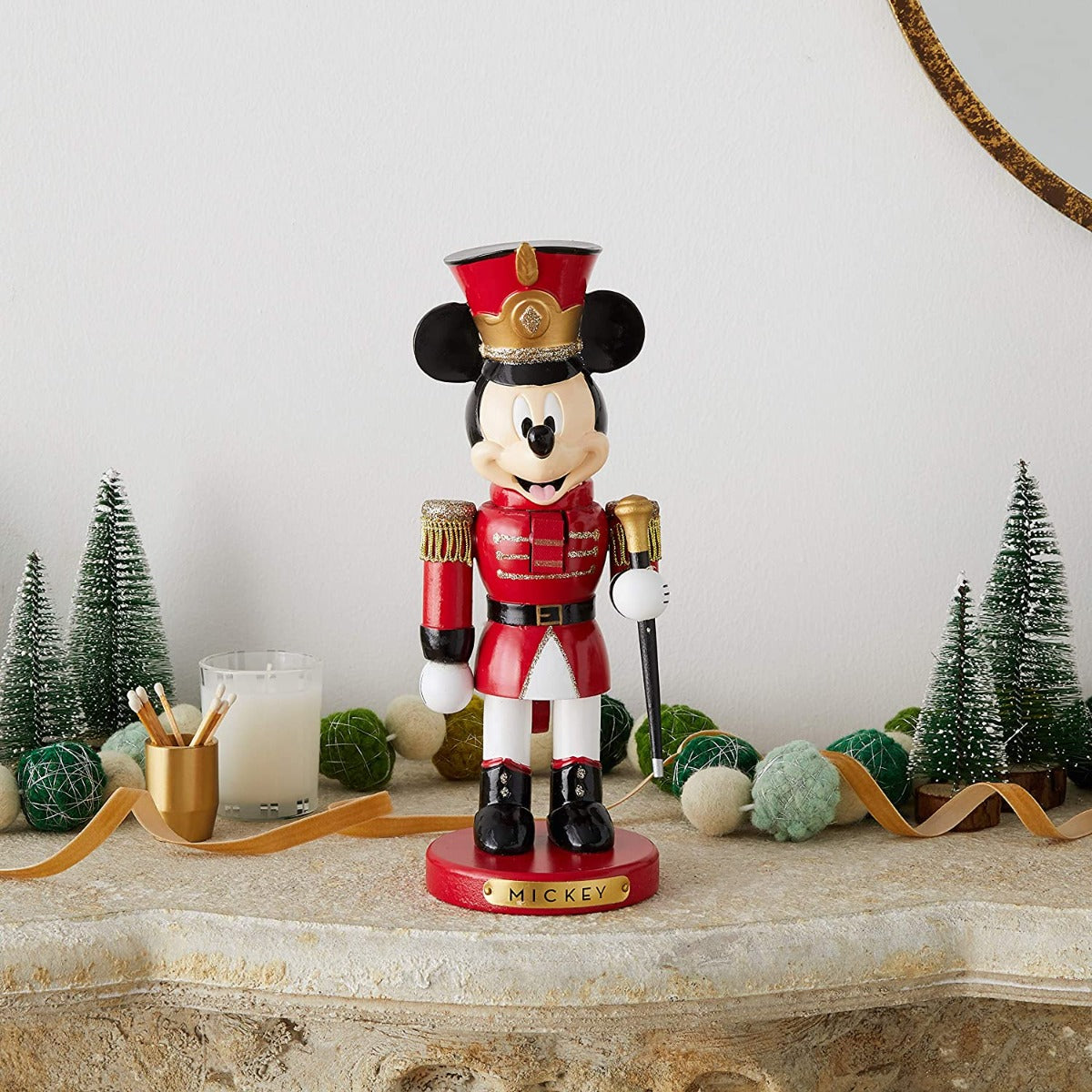 Kurt S. Adler Disney Mickey Mouse Marching Band Nutcracker 10 in