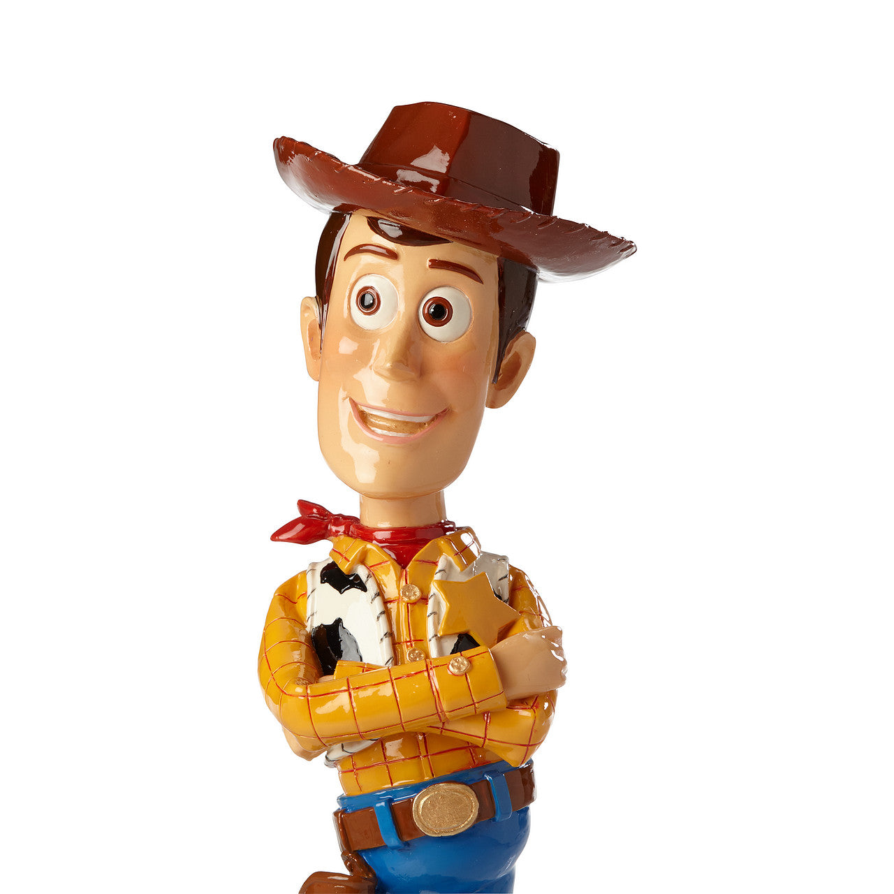 Disney Toy Story Woody Figurine  Howdy Partner! There's a new Sheriff in town and he found his way into the Disney Showcase Collection in this faithful recreation of the unforgettable stars of Disney/Pixar's Toy Story feature animation films.