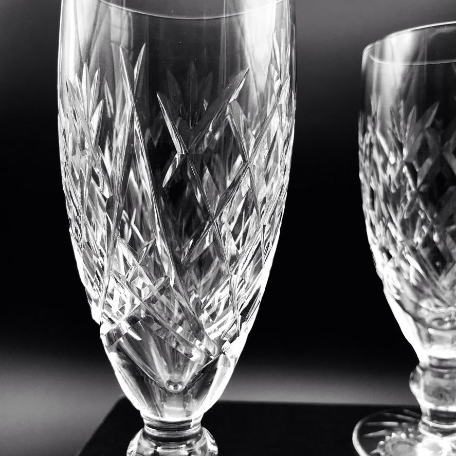Donegal Flute Champagne Pair by Waterford Crystal  Part of Waterford's Special Order Program
