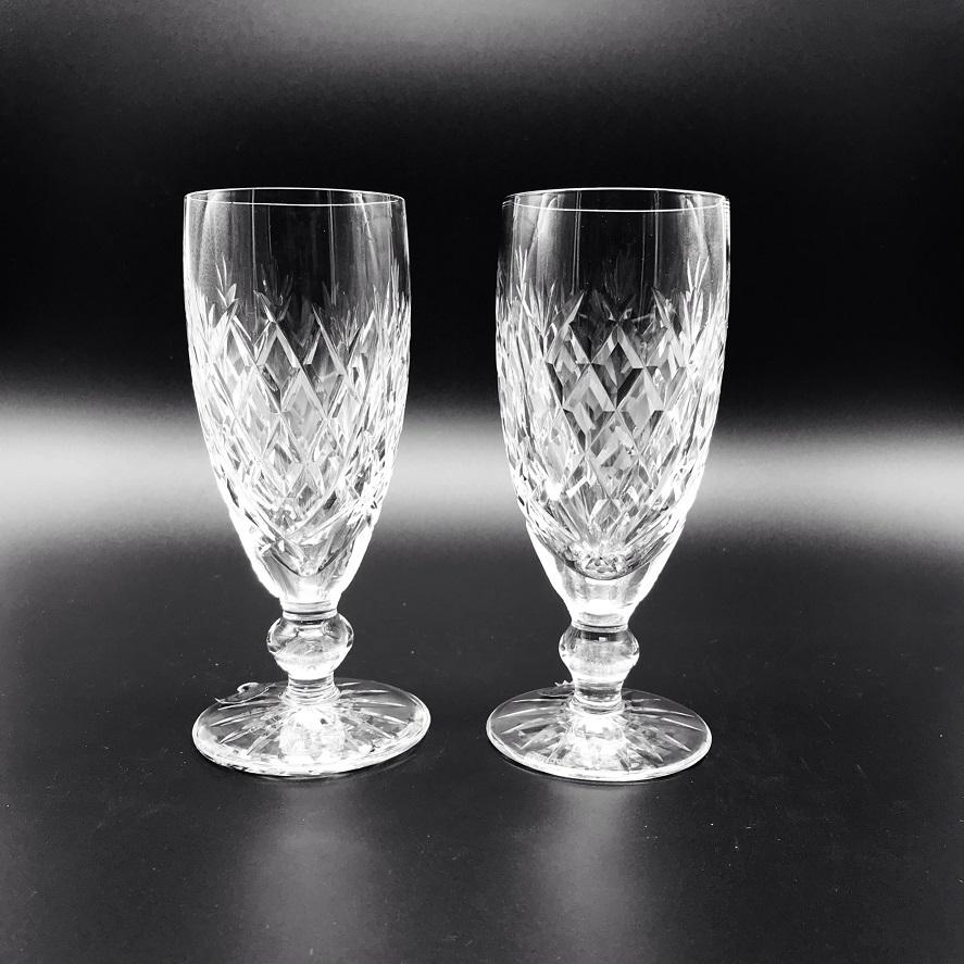 Donegal Flute Champagne Pair by Waterford Crystal  Part of Waterford's Special Order Program