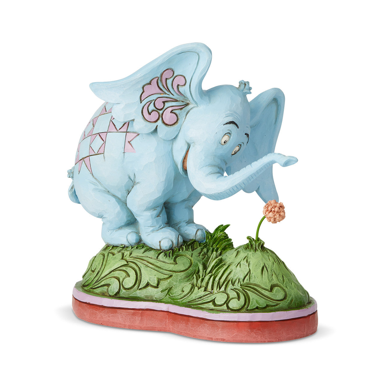 Dr. Seuss Horton Hears A Who Figurine  The mayor of Whoville calls fellow Whos to save their community! In the beloved children's tale Horton Hears a Who, every voice counts in making a difference.