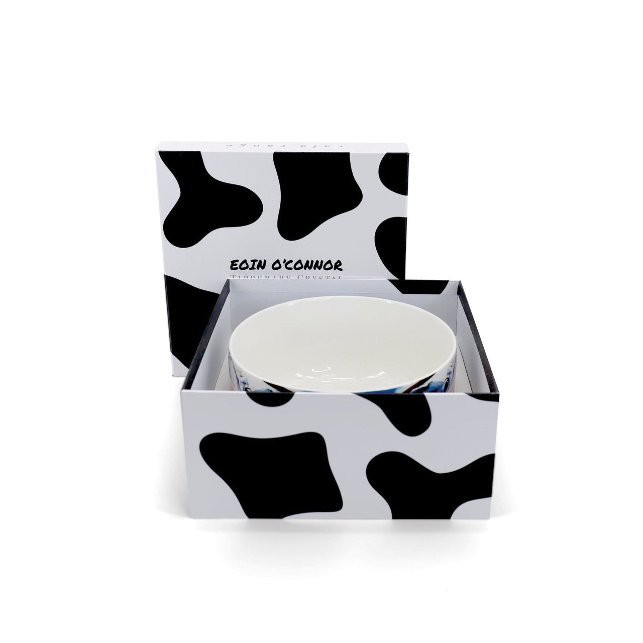Eoin O'Connor Fruit Bowl - NEW 2021!  Tipperary Crystal in association with Irish Artist Eoin O Connor are delighted to present you our new Cafe Range. These high quality designs come wonderfully presented in funky rigid gift boxes
