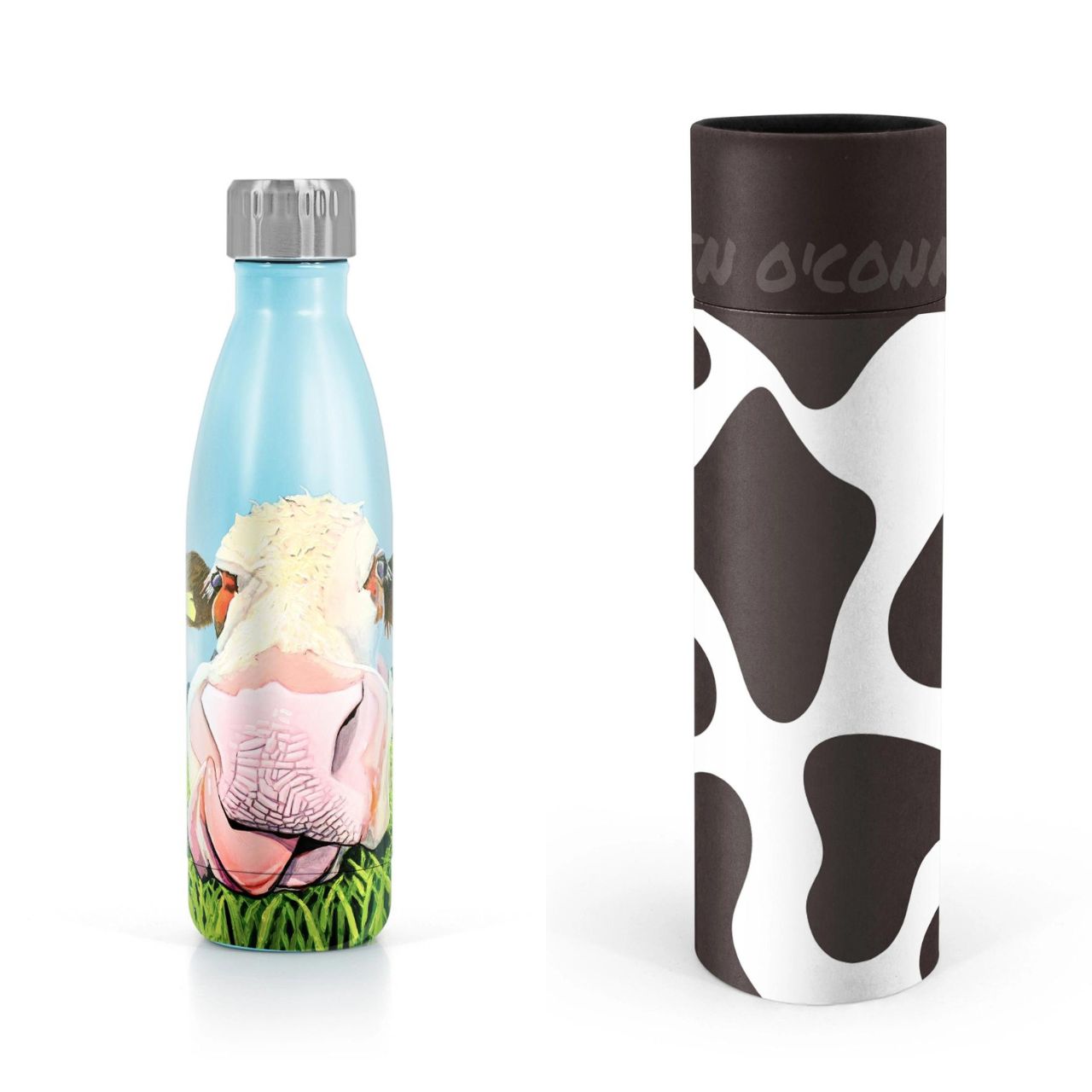 Eoin O'Connor Metal Water Bottle - I Could Eat a Horse NEW