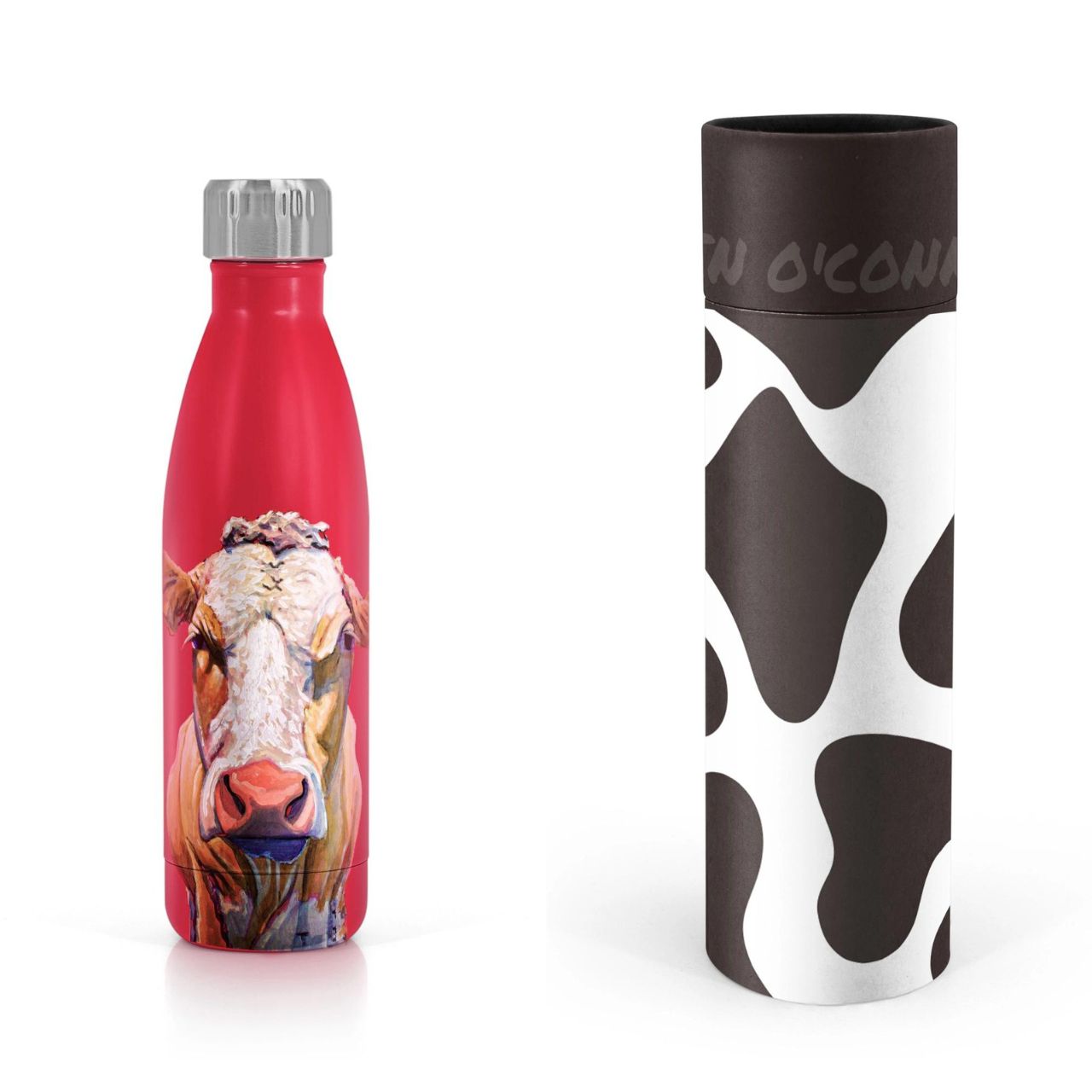 Eoin O'Connor Metal Water Bottle - Pull the Udder One NEW