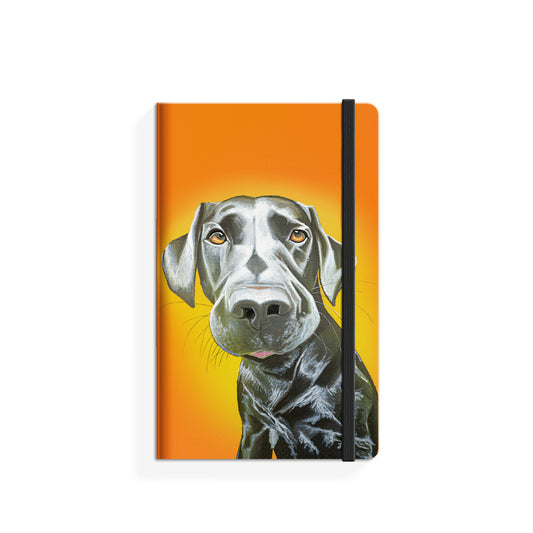 Eoin O'Connor Mutz A5 Notebook - Mr. Lover  Tipperary Crystal are delighted to present the Mutz Collection Irish artist Eoin O'Connor.  Modern Artists Collection Hard cover ruled notebook