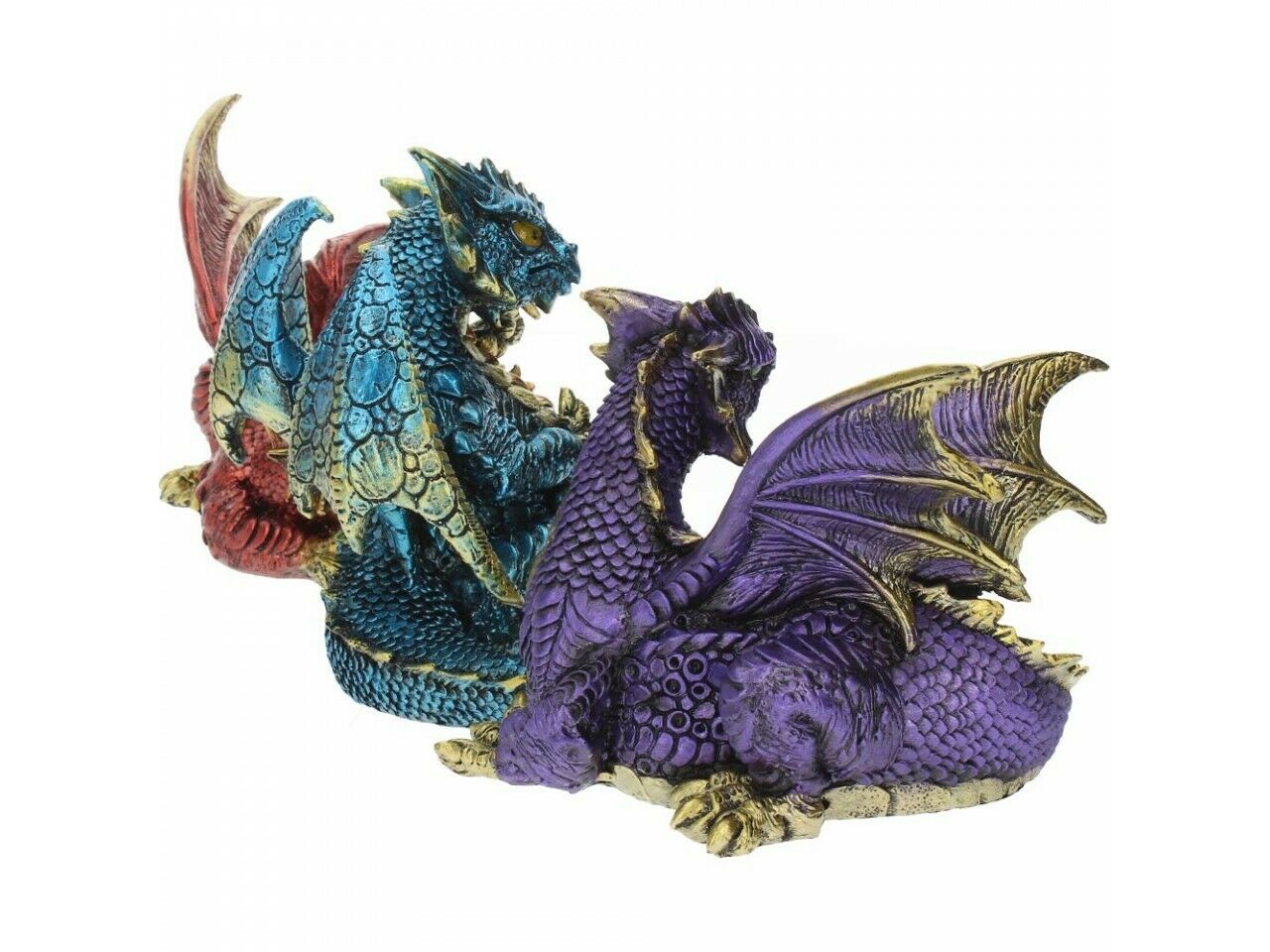 Nemesis Now Fierce Friends Dragon Figurine Purple