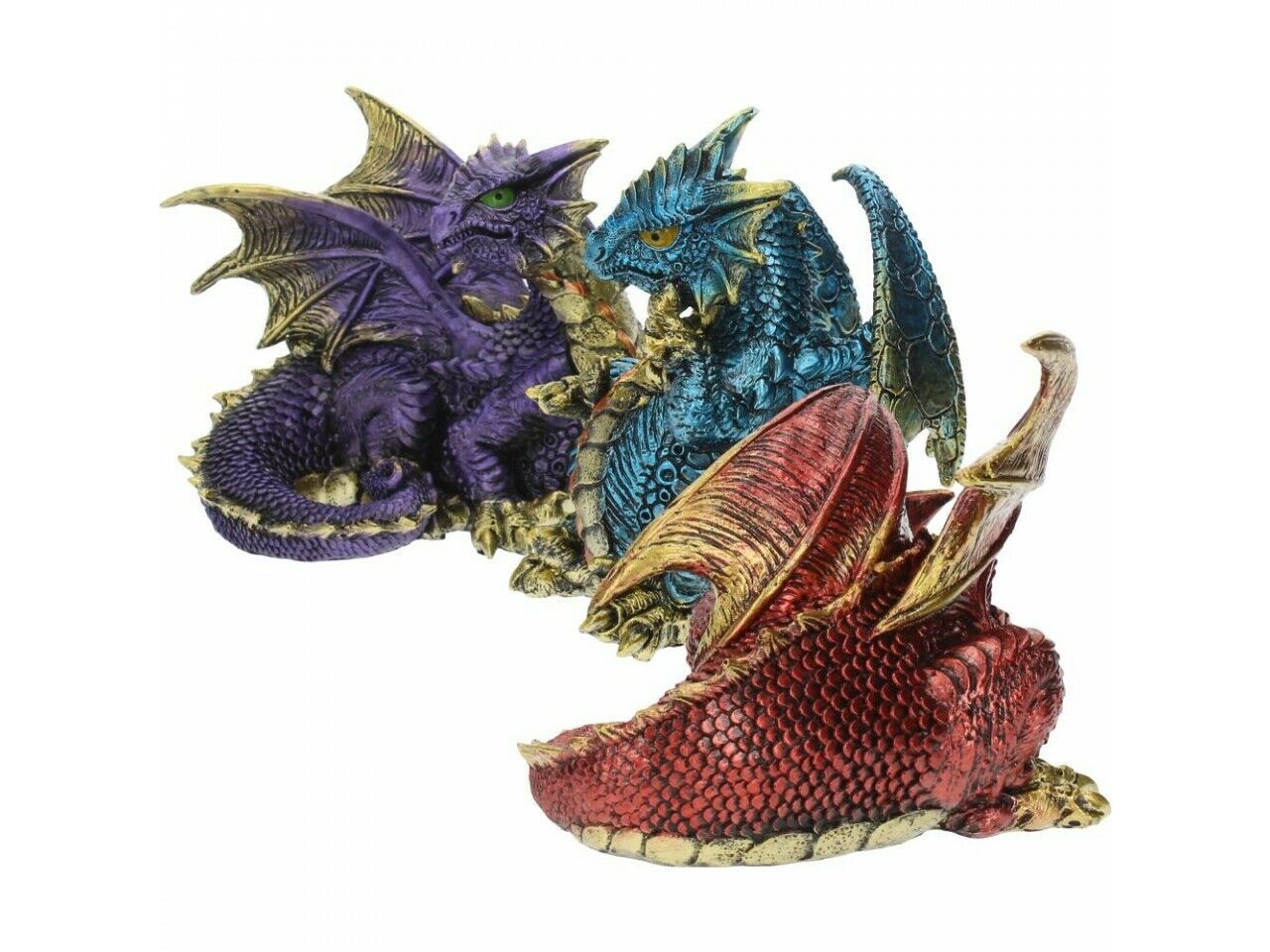 Nemesis Now Fierce Friends Dragon Figurine PurpleNemesis Now Fierce Friends Dragon Figurine Purple