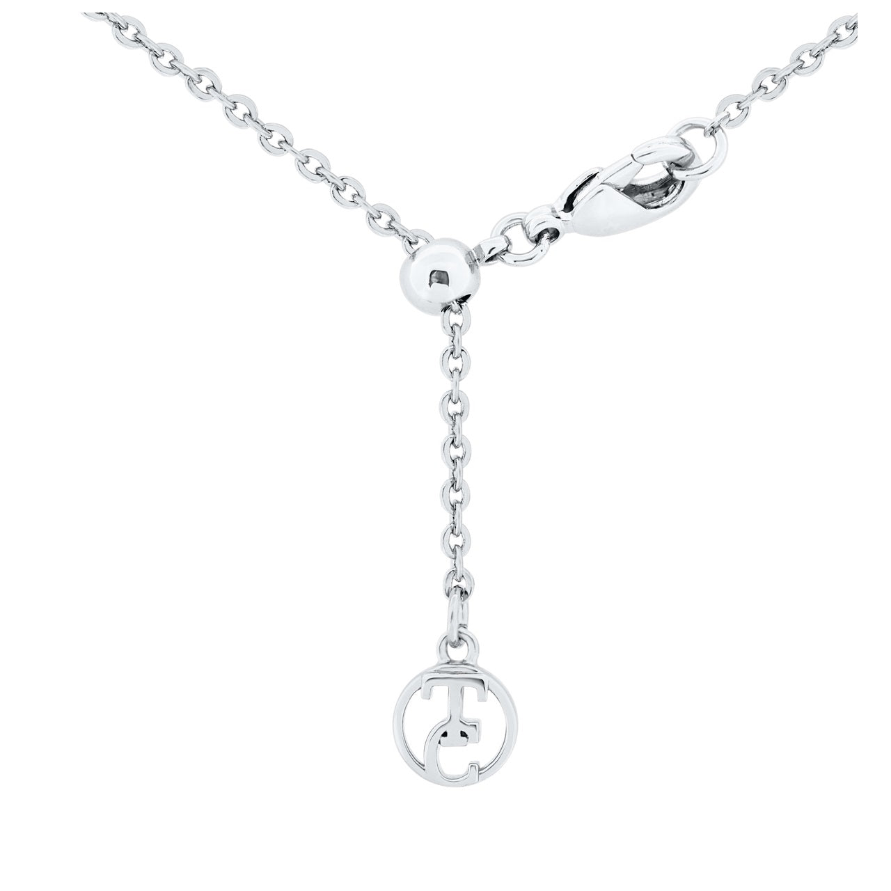 Tipperary Crystal Full Moon Pendant - Silver