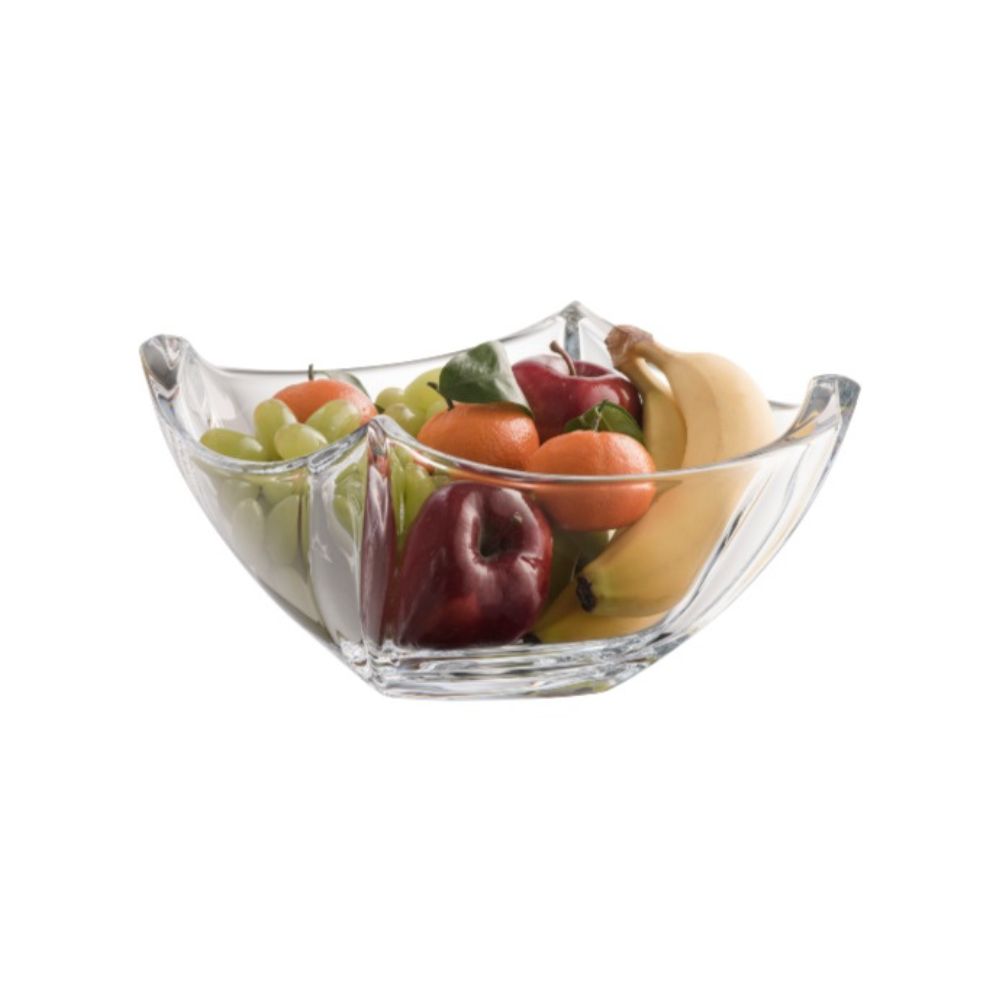 Galway Crystal Dune 10" Bowl  The Dune 10 Bowl's elegant design is influenced by the soft flowing lines of the sand dunes of Ireland's beautiful coastline. It can be used as a fruit bowl or as a centerpiece on your dining table.
