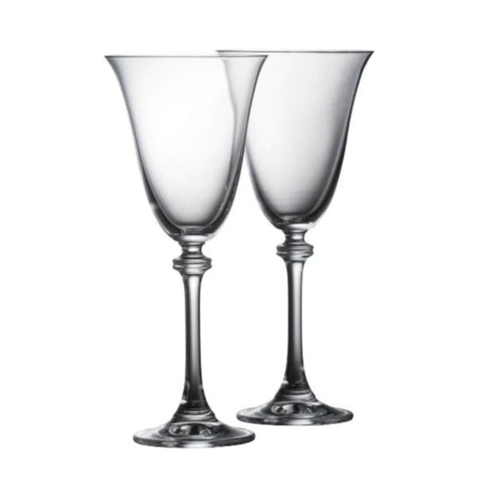 Galway Crystal Liberty Goblet Pair  Our beautiful ranges of tabletop stemware and giftware reflect these influences in their timeless elegance. Galway Crystal does not shy away from the modern look however with the creation of simplistic, fluid yet stylish patterns that reflect the modern lifestyle.
