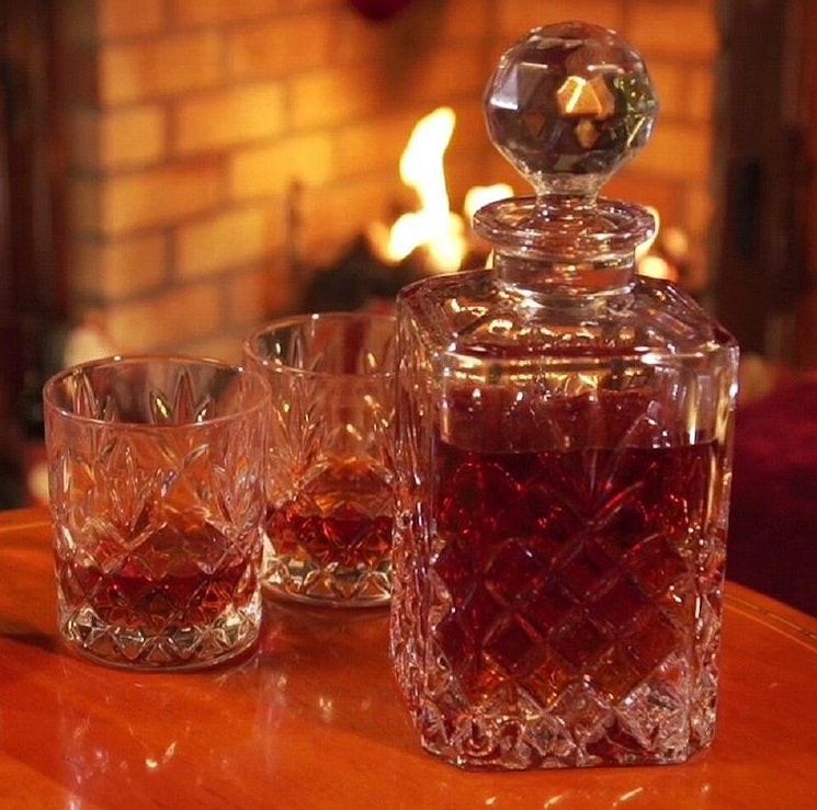 Galway Crystal Renmore Decanter Set