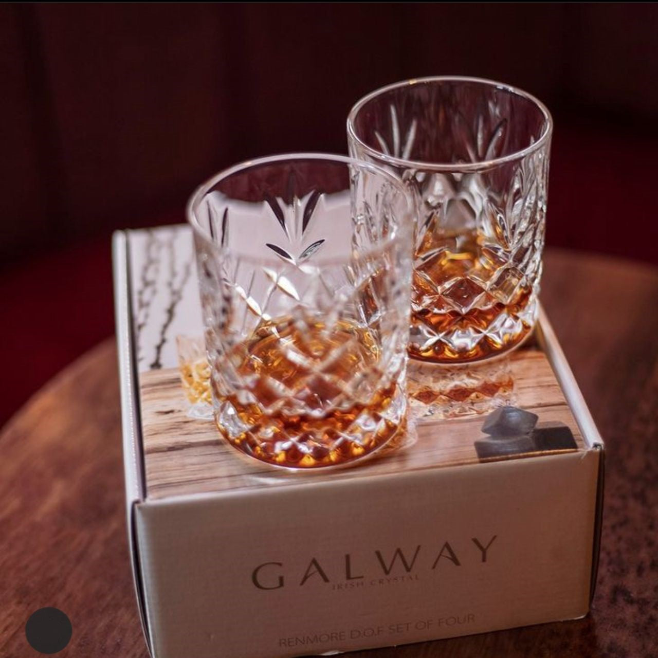 Galway Crystal Renmore DOF Tumbler Pair  The stunning Galway Crystal Renmore DOF Tumbler Pair will make the perfect statement piece for your table this season. With their beautiful cut they will make an ideal gift for any occasion.
