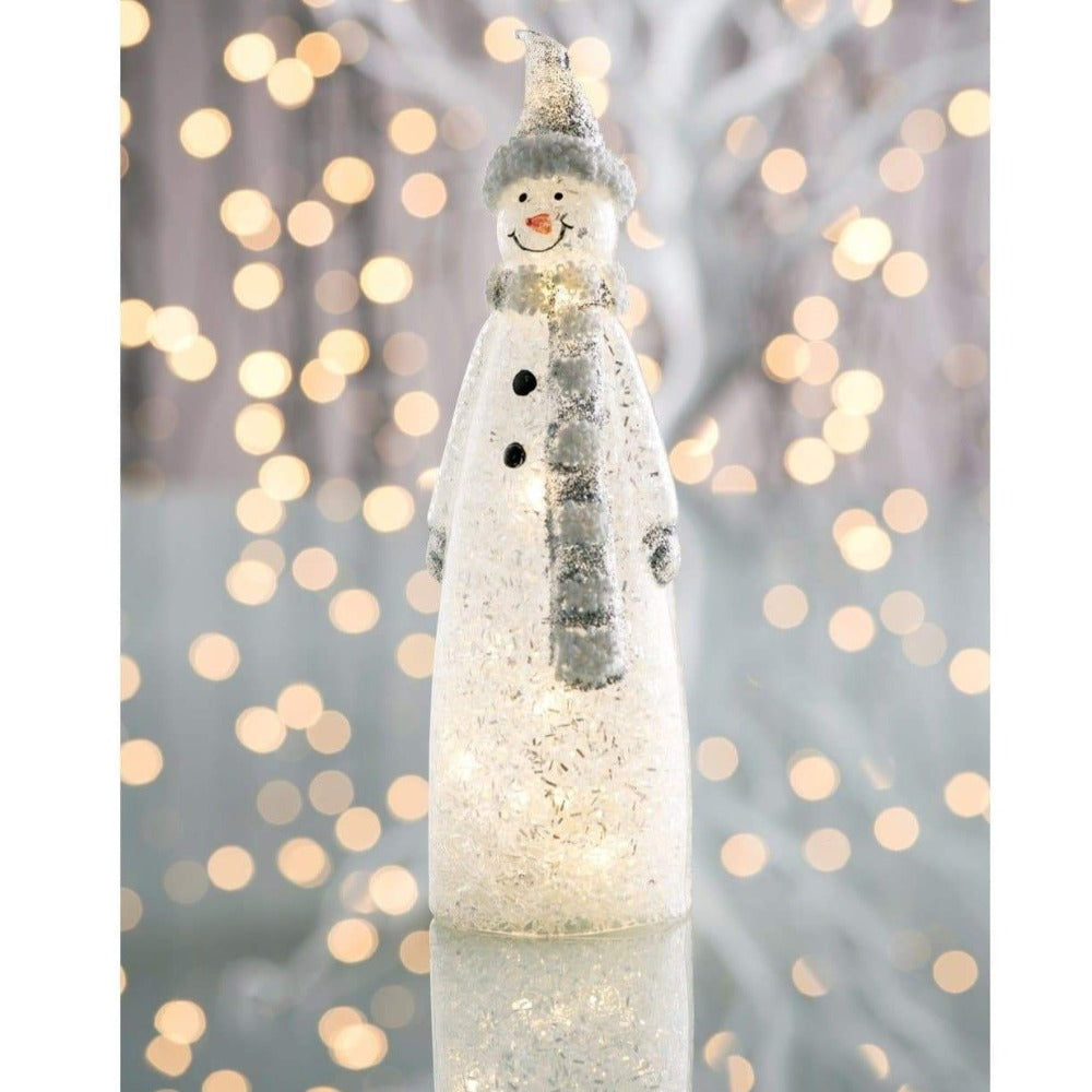 Galway Crystal Snowman LED