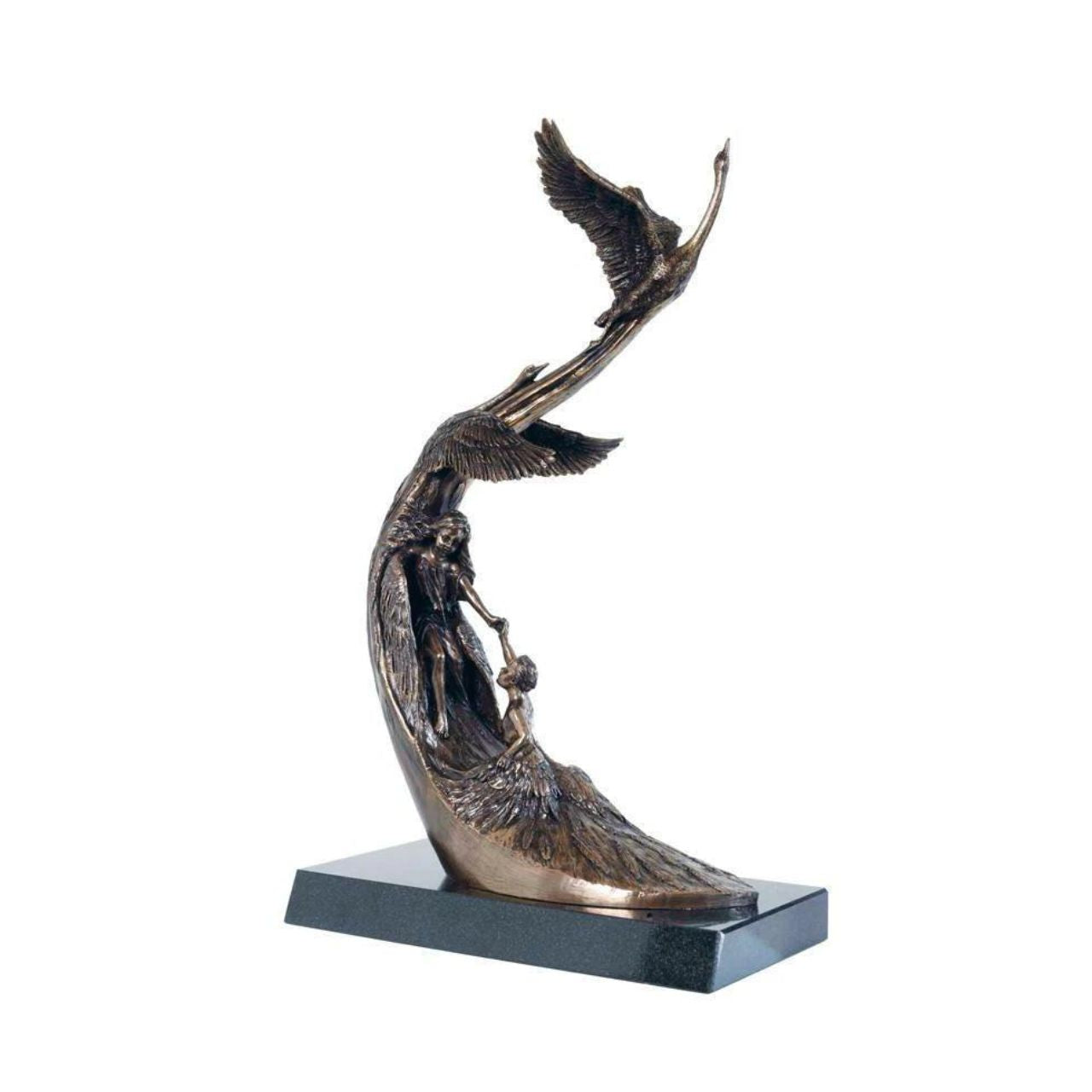 Genesis  Children of Lir  This is the latest in the Children of Lir, which was introduced in 2013. It is a stunning piece set on a marble base.