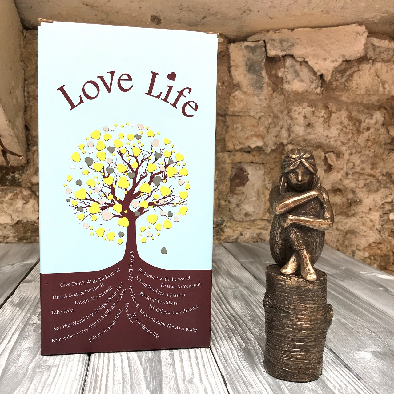 Genesis Love Life Dreamer  Love Life is the latest collection from Genesis Fine Arts. There are twelve pieces in this collection with a piece to suit every occasion in a ladies life.