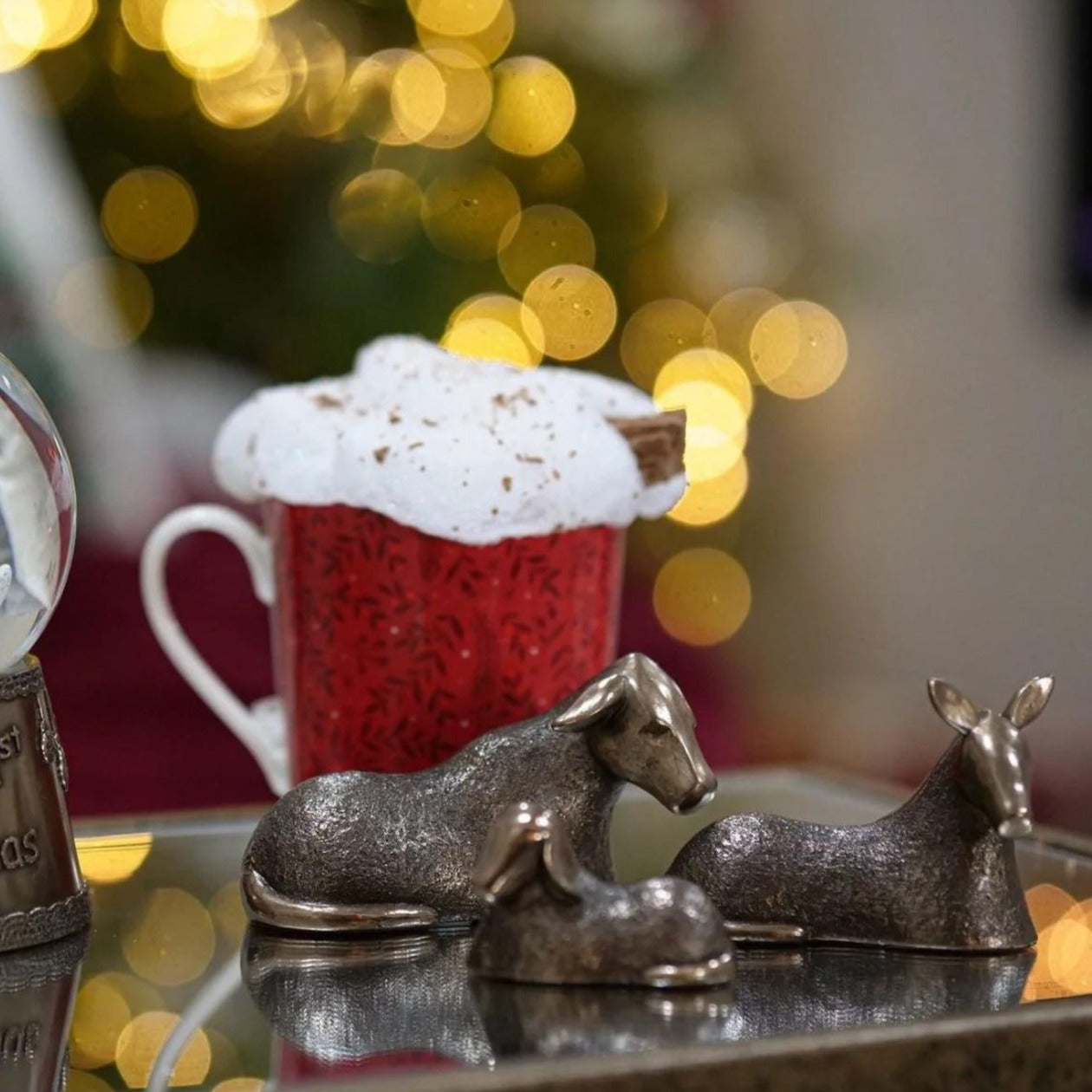 Genesis Nativity Animals  A beautiful collection of three bronze coloured nativity animals from Genesis Ireland.  The perfect addition to your nativity scenes this Christmas.  Genesis Fine Arts has evolved into a much loved brand worldwide and has become the go to gift for many. One of the most popular collections at Genesis Fine Arts is their Christmas Collection.