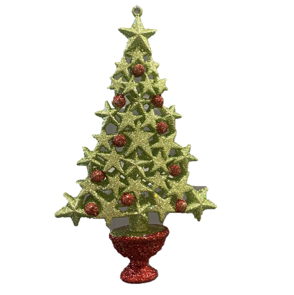 Gisela Graham Christmas Tree Hanging Ornament  This beautifully festive Christmas Tree Hanging Ornament from Gisela Graham is the perfect way to add a touch of glitter to your tree this Christmas