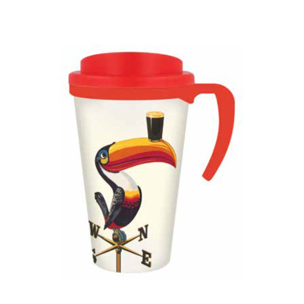 Guinness Travel Mug with Handle Toucan