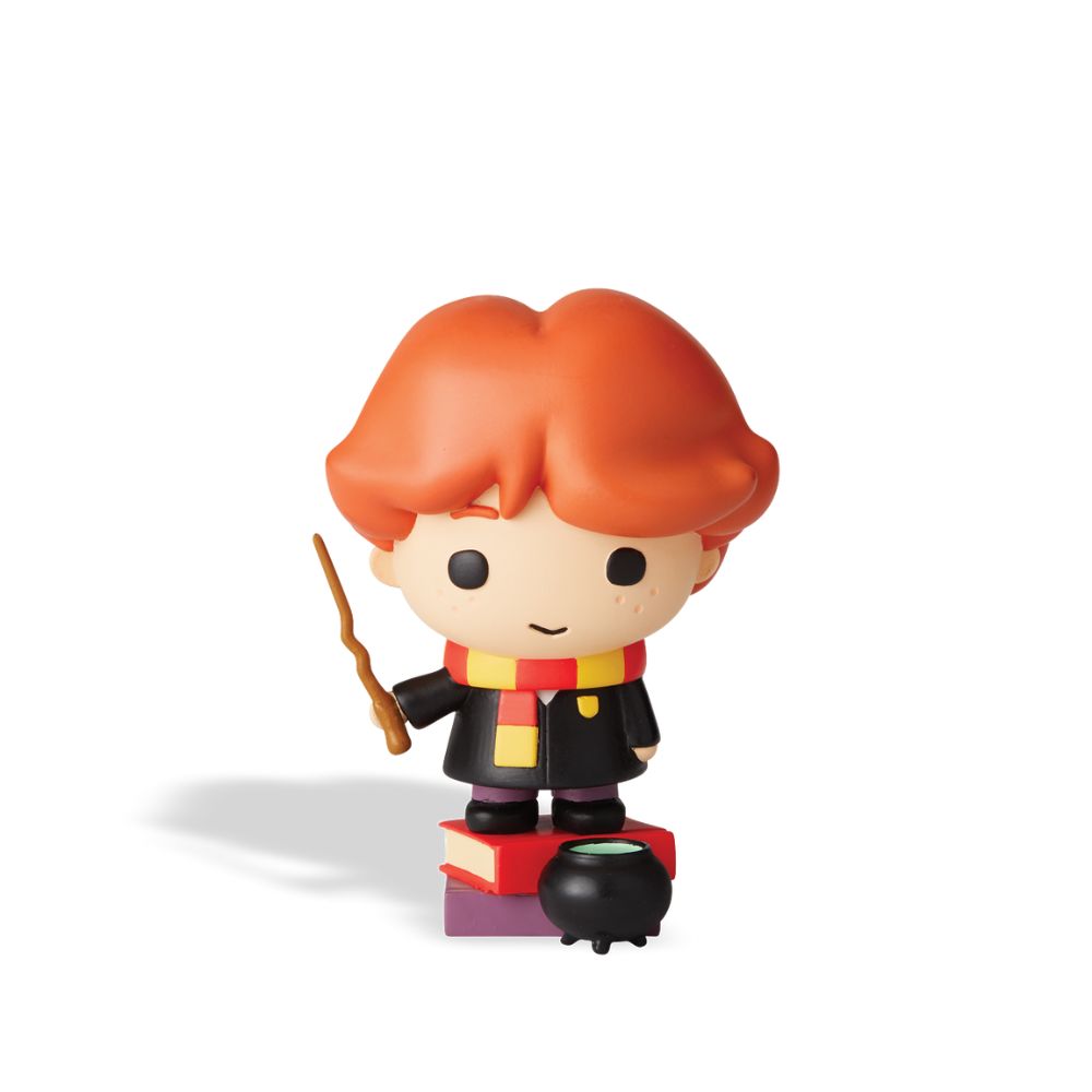 Harry Potter's Ron Charm Figurine  Ron Weasley from Harry Potter is interpreted in the popular Japanese "chibi" art style in the new CHARMS collection. Series 2 includes Ron, Hermione, Hagrid and Voldemort all individually boxed in full colour gift box. 