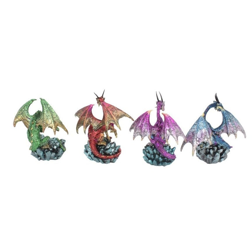 Nemesis Now Hoard Collectors Quartet of Dragons Purple