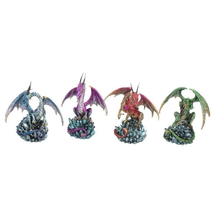 Nemesis Now Hoard Collectors Quartet of Dragons Purple