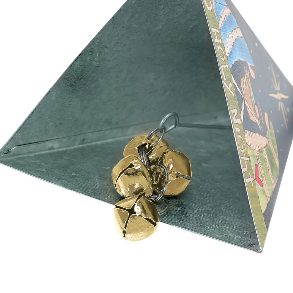 Holy Family Triangle Hanging Ornament  Painted Peace. Designed by Stephanie Burgess, each colourful piece in the collection has been designed to create feelings of peace and love in your home.