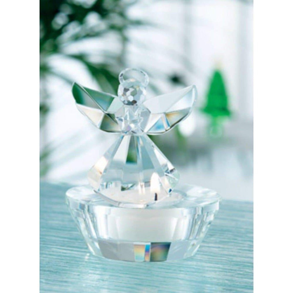 Galway Crystal Ice Angel Votive