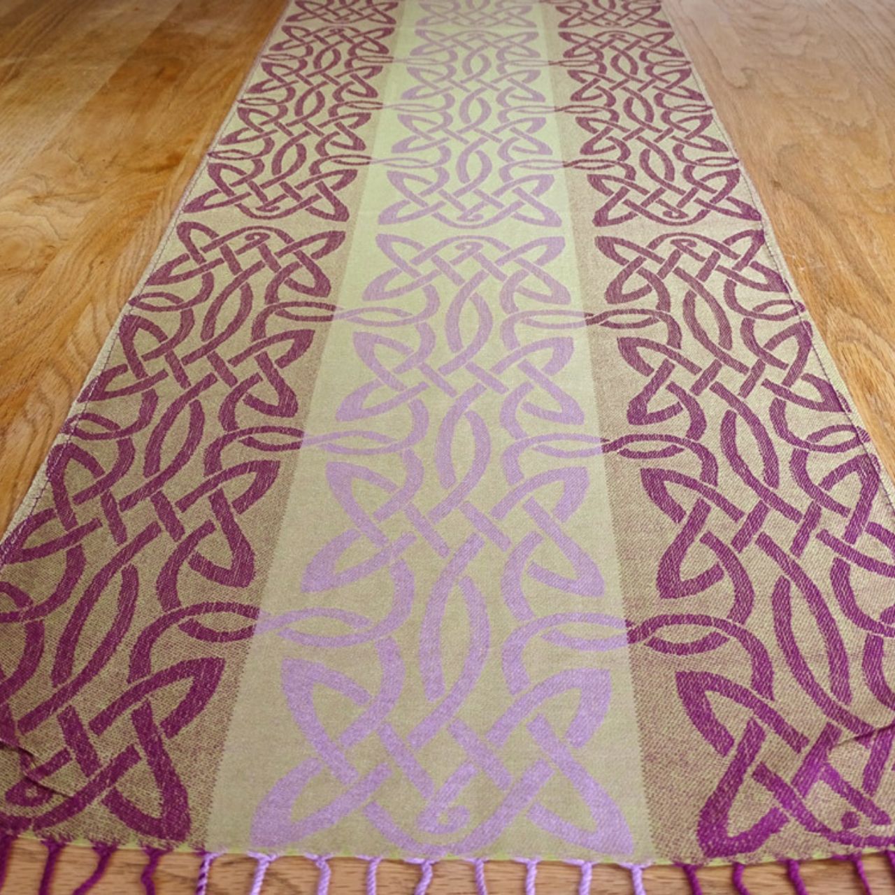 Mulligans Ireland Inishbofin Celtic Pashmina Scarf  Named after the islands of Ireland, and inspired by their stories and history, our Island Range of shawls and scarves is a fusion of modern Irish design and colour palette together with the traditional Celtic knot weave or ‘snaidhm celtic’ in Irish/Gaelic.