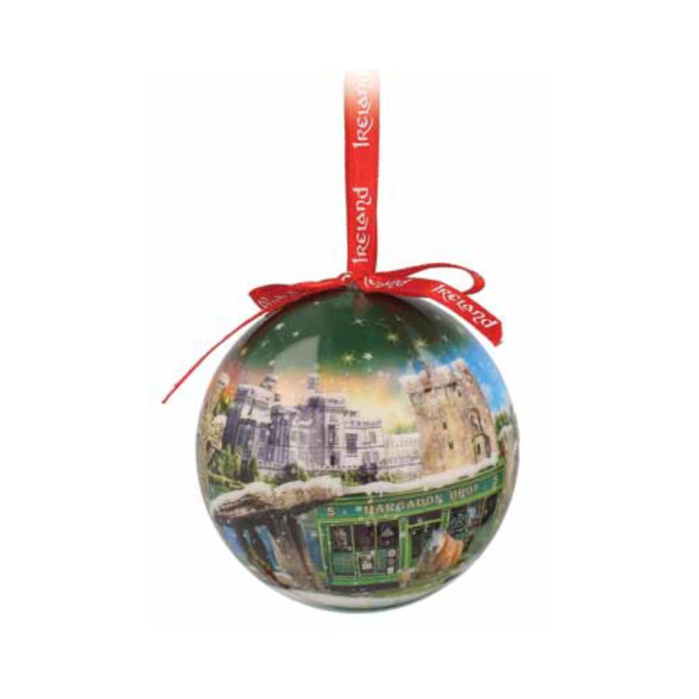 Ireland Montage Christmas Bauble