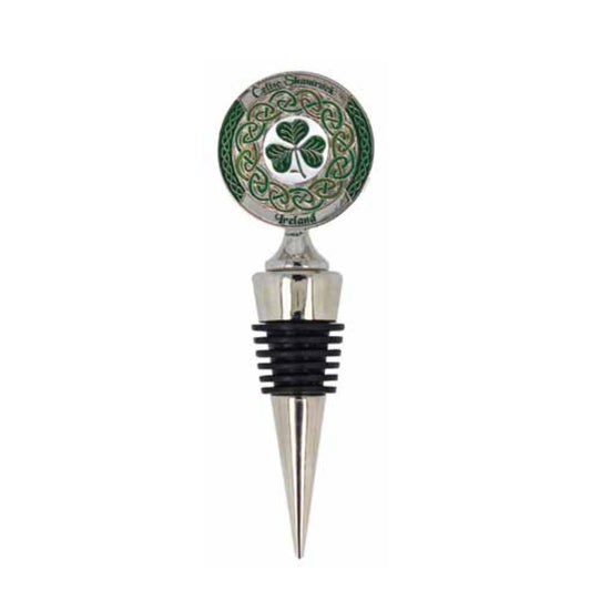 Irish Bottle Stopper Shamrock
