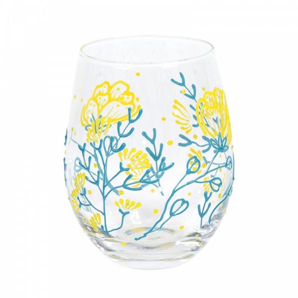Izzy & Oliver Small Floral Glass