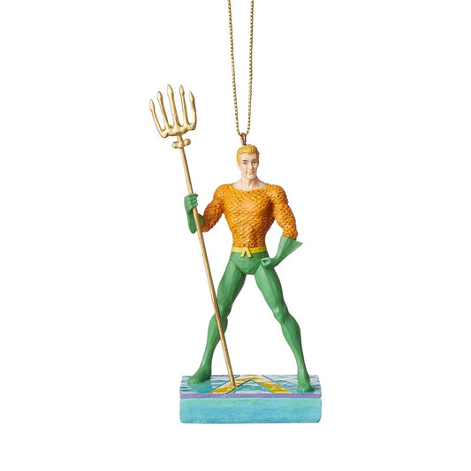 DC Comics by Jim Shore Aquaman Silver Age Hanging Ornament  DC Comics by Jim Shore Unique variations should be expected as this product is hand painted.