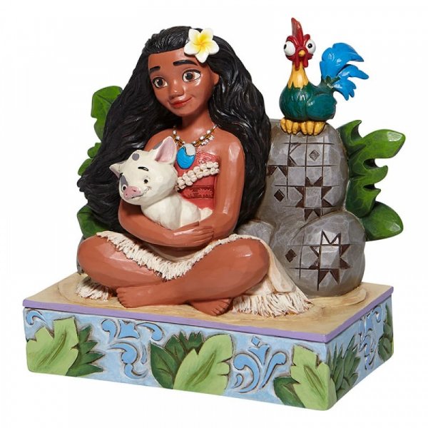 Welcome to Motunui - Moana with Pua and Hei Hei Figurine