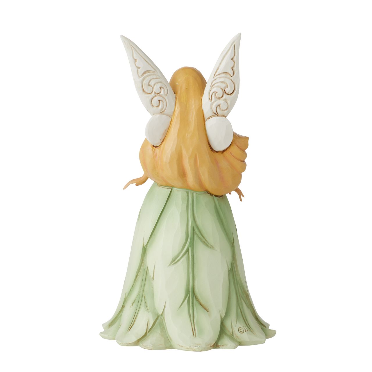 Jim Shore White Woodland Fairy with Leaf Skirt Figurine  Always believe and if not then at the very least enjoy the whimsical beauty of fairy's. This new collection of whimsical woodland fairies brings some magic to the White Woodland Collection and is sure to be a collectors favourite.