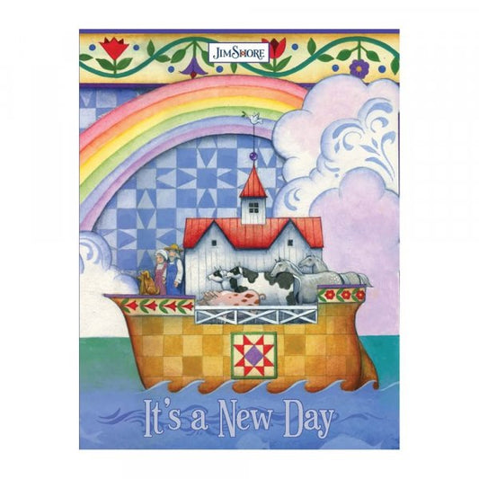 It's A New Day Lined Journal  A stunning hardcover journal, perfect for self expression and reflection, featuring original cover art by legendary artist; Jim Shore.